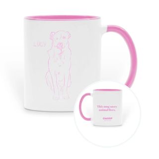 Lucy Donation mug pink